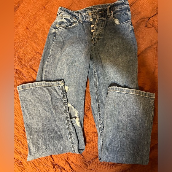 Wild Fable Super High-Rise Straight Jeans - Picture 4 of 4